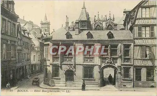 Cartes postales Rouen Hotel Bourgtheroulde