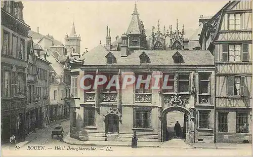 Cartes postales Rouen Hotel Bourgtheroulde