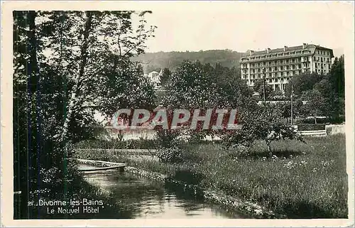 Moderne Karte Divonne les Bains Le Nouvel Hotel