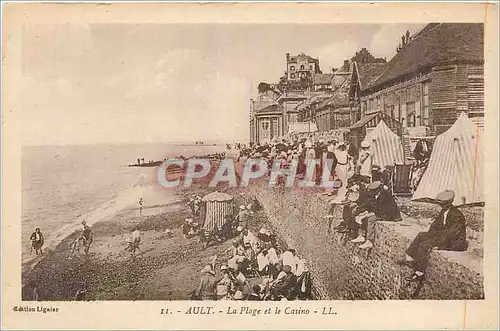 Cartes postales Ault La Plage etle Casino