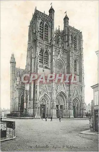 Cartes postales Abbeville Eglise St Vulfran