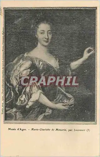 Ansichtskarte AK Musee d'Agen Marie Charlotte de Mazarin par Jouvenet