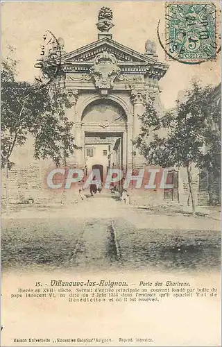 Cartes postales Villeneuve Les Avignon Porte des Chateaux