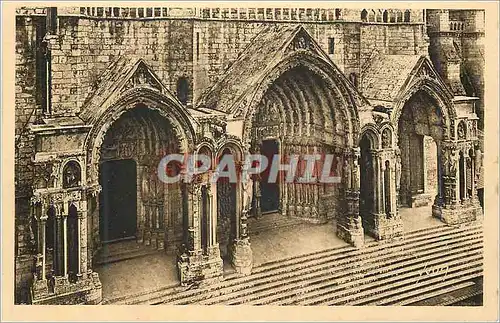 Cartes postales La Douce France Chartres (Eure et Loir) Le Portail Nord