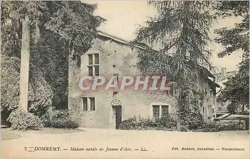 Cartes postales Domremy Maison Natale de Jeanne d'Arc