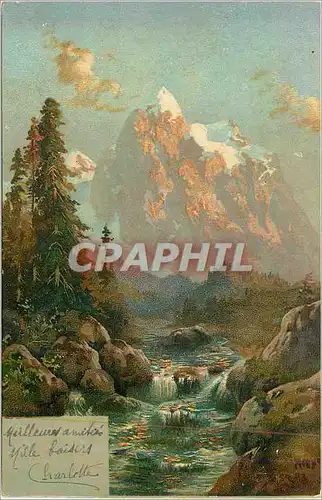 Cartes postales  Fantaisie Montagne