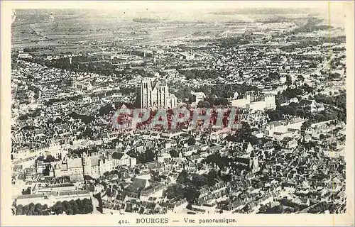 Ansichtskarte AK Bourges Vue Panoramique