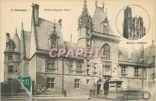 Cartes postales Bourges Le Palais Jacques Coeur