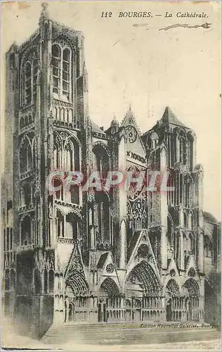 Cartes postales Bourges La Cathedrale