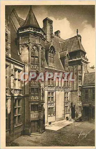 Cartes postales Douce de France Bourges (Cher) Hotel de Jacques Coeur La Cour