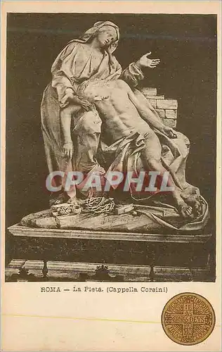 Cartes postales Roma La Pieta (Cappella Coraini)