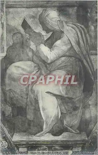 Cartes postales Sistina Sib Persica Michelangelo