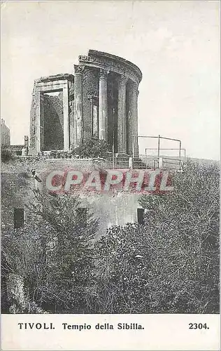 Cartes postales Tivoli Tempio Della Sibilla