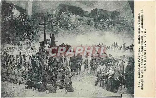 Ansichtskarte AK Musee de l'Armee Collection Detaille Obseques du General Danremont a Constantine (18 Ociobre 183