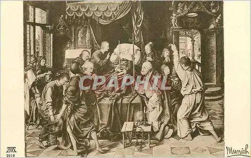 Cartes postales Munich Universal Galerie Meister des Marientodes The Death of the Virgin