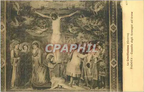 Cartes postales La Crocifissione (Grotto) Padova Cappella Degli Scrovegni all'Arena