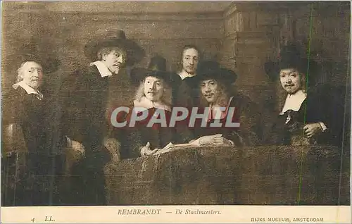 Cartes postales Rembrandt De Staatincesters Rijks Museum Amsterdam