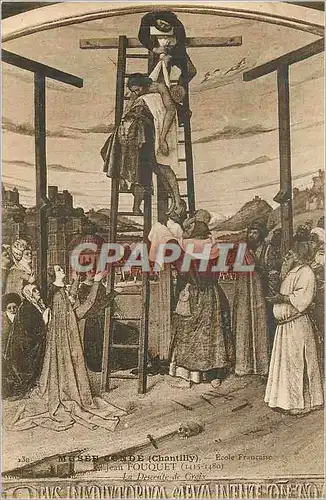 Cartes postales Musee Conde (Chantilly) Ecole Francaise Jean Fouquet (1415 1480)