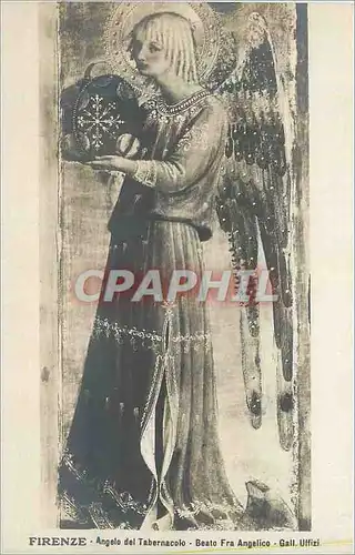 Cartes postales Firenze Angelo del Tabernacolo Beato Fra Angelico Gall Uffizi