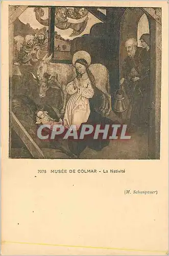 Cartes postales Musee de Colmar La Nativite