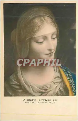 Cartes postales La Vergine Bernardino Luini Pinacoteca Milano