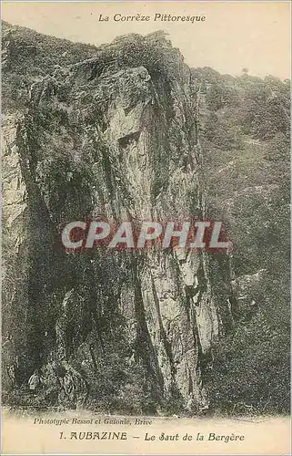 Ansichtskarte AK La Correze Pittoresque Aubazine Le Canal au Saut de la Bergere