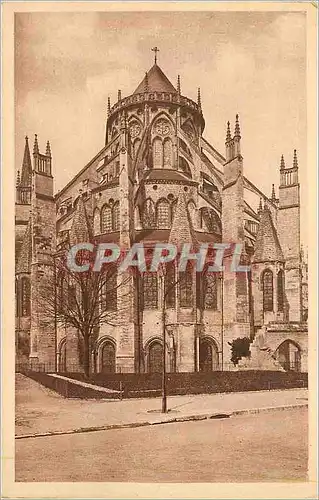 Ansichtskarte AK Bourges La Cathedrale Abside