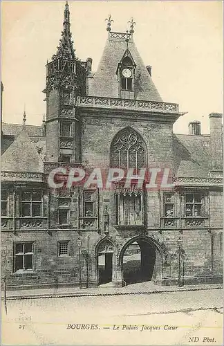 Cartes postales Bourges Les Palais Jacques Coeur