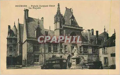 Cartes postales Bourges Palais Jacques Coeur La Facade
