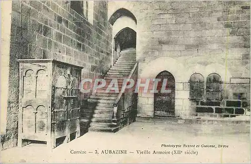 Cartes postales Correze 3 Aubazine Vieille Armoire (XIIe Siecle)