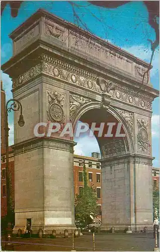 Moderne Karte Washington Square New York City