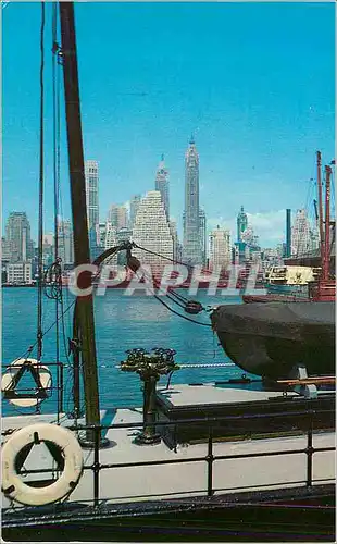 Cartes postales moderne The Port of the New York City