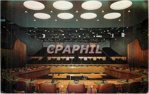Cartes postales moderne United Nations Economic and Social Council Chamber