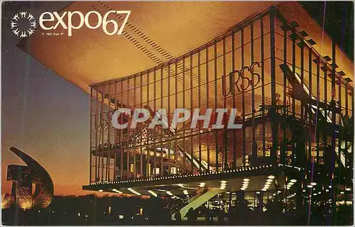 Cartes postales moderne Montreal Canada Le Pavillon de l'Union Sovietique Expo 1967 URSS