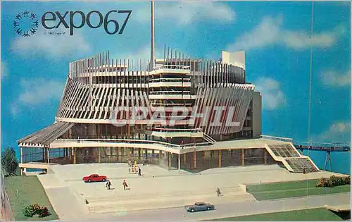 Cartes postales moderne Montreal Canada Exp 67 Le Pavillon de la France