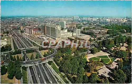 Moderne Karte Rotterdam Gezicht ap Hep Centrum Viex of the City