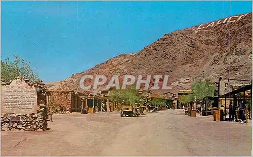 Cartes postales moderne Calico Ghost Town Four Miles West o Yerma Nine Miles East of Borslow California Calico Main Stre