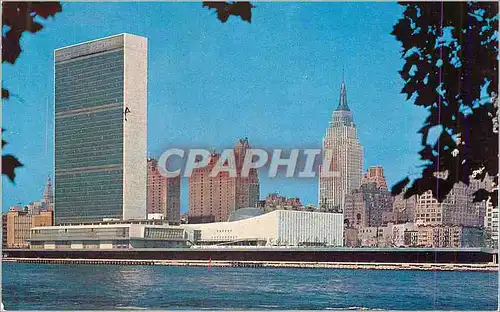 Moderne Karte United Nations New York