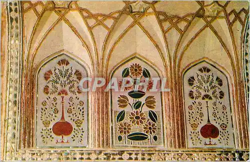 Moderne Karte India Jaipur Sheesh Mahal Amer