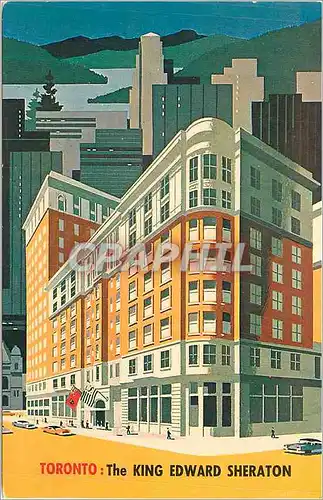 Moderne Karte Toronto The King Edward Sheraton Ontario