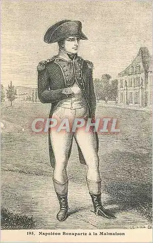 Cartes postales moderne Napoleon Bonaparte a la Malmaison