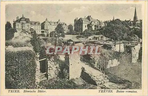 Cartes postales Trier Romische Bader Treves Bains Romains