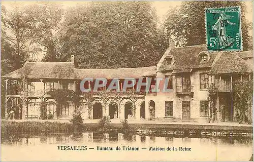 Ansichtskarte AK Versailles Hameau de Trianon Maison de la Reine