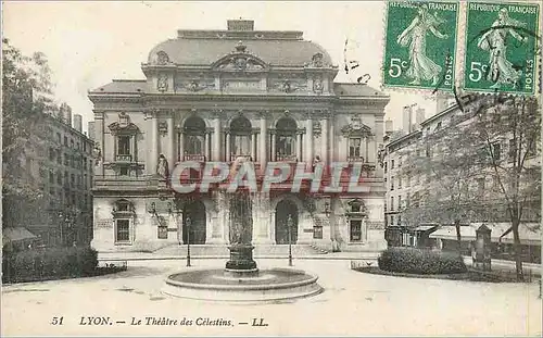 Cartes postales Lyon le Theatre des Celestins