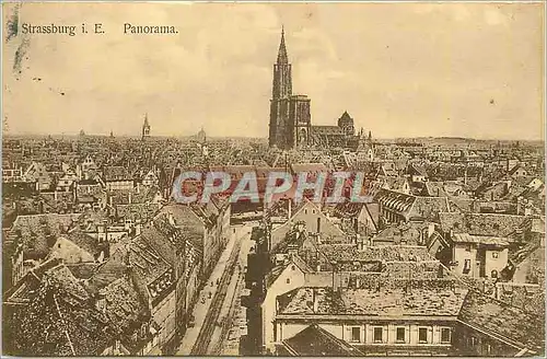 Cartes postales Strassburg Panorama