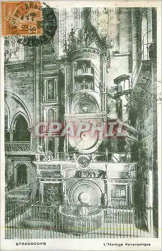 Cartes postales Strasbourg l'Horloge Astronomique