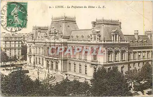 Cartes postales Lyon la Prefecture du Rhone