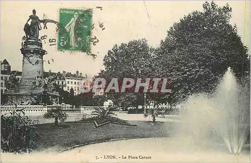 Cartes postales Lyon la Place Garnot