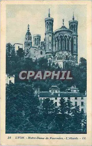 Cartes postales Lyon Notre Dame de Fourviere l'Abside