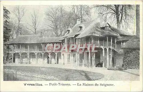 Cartes postales Versailles Petit Trianon la Maison du Seigneur